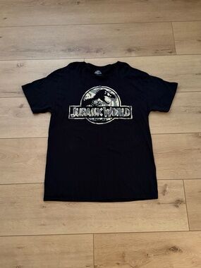 Jurassic World Black Graphic Tee- Men’s